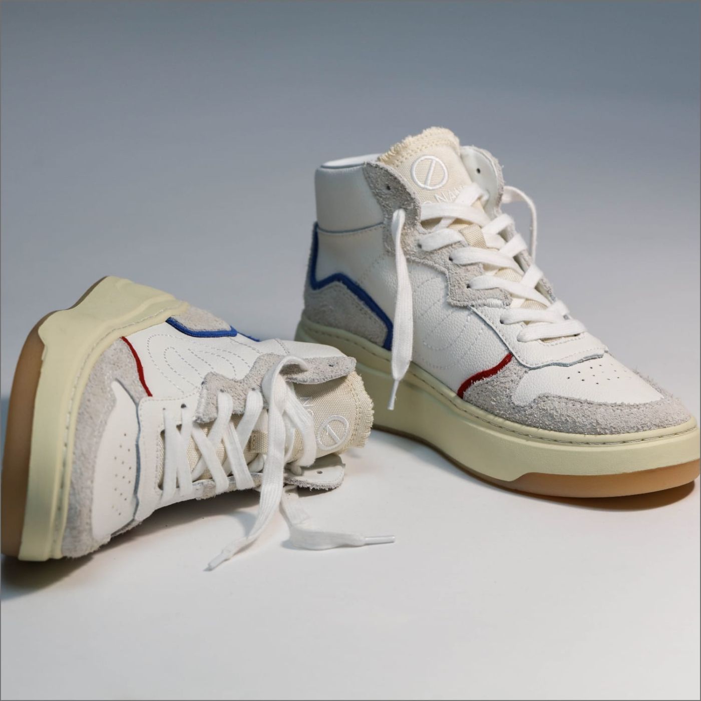 BRIDGET MID - GRAIN/HAIRSUEDE - WHITE